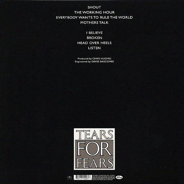 Songs From The Big Chair - Tears For Fears