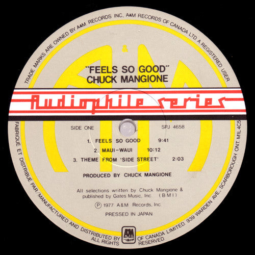 Feels So Good - Mangione, Chuck