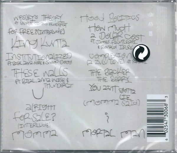 To Pimp A Butterfly - Lamar, Kendrick