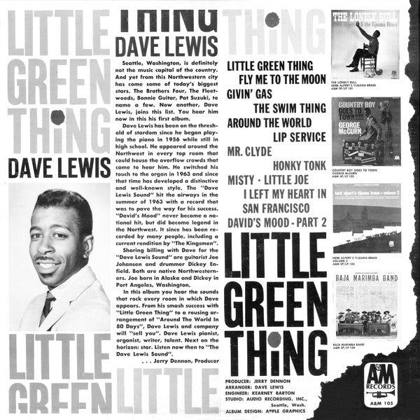 Little Green Thing - Lewis, Dave