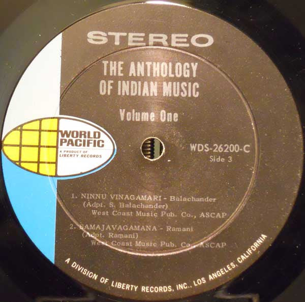 The Anthology Of Indian Music Volume One - Various