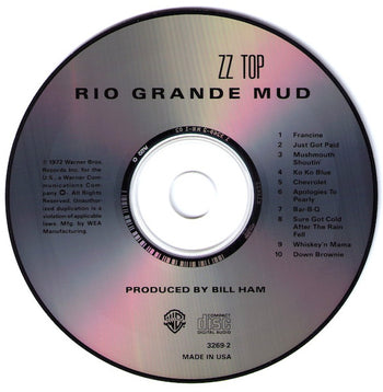 Rio Grande Mud - Zz Top