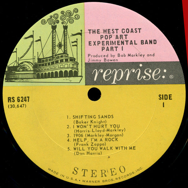 Part One - West Coast Pop Art Experimental Band