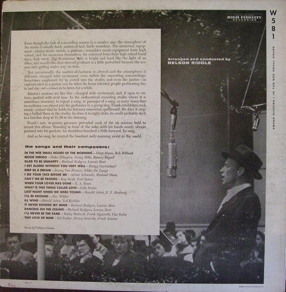 In The Wee Small Hours - Sinatra, Frank