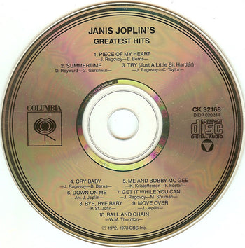 Greatest Hits - Joplin, Janis