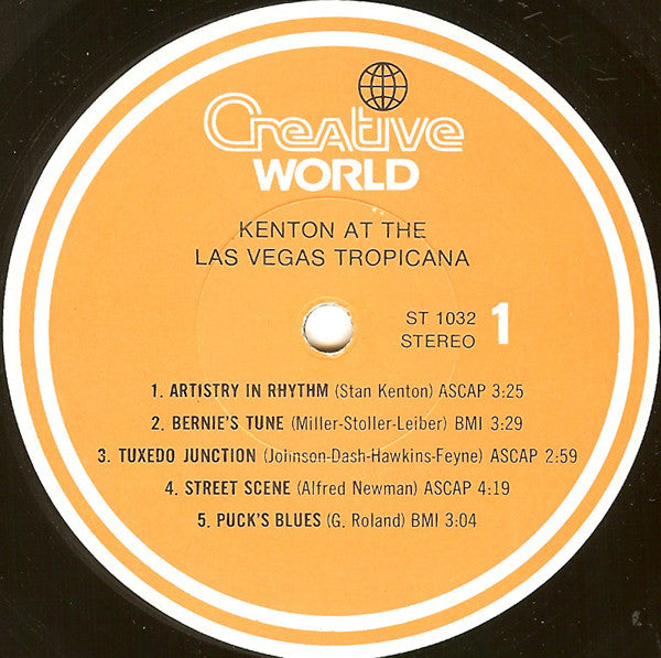 Kenton At The Las Vegas Tropicana - Kenton, Stan