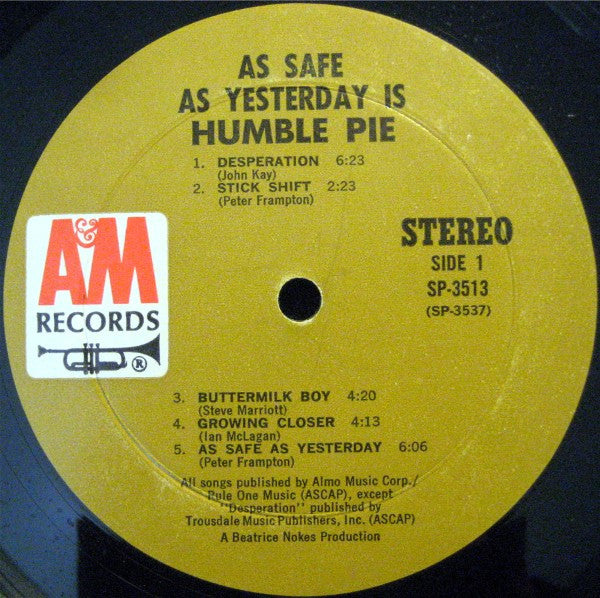 Lost And Found - Humble Pie