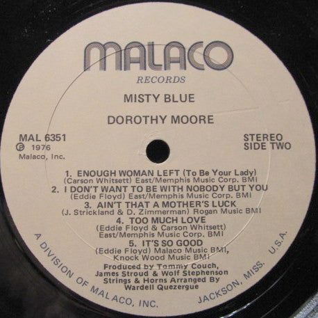 Misty Blue - Moore, Dorothy
