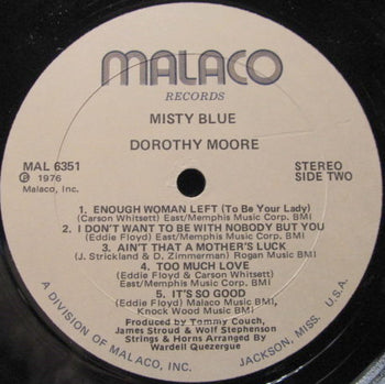 Misty Blue - Moore, Dorothy