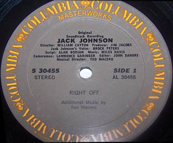 Jack Johnson Original Soundtrack Recording - Davis, Miles