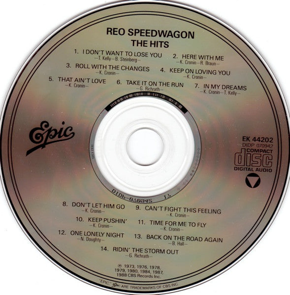 The Hits - Reo Speedwagon