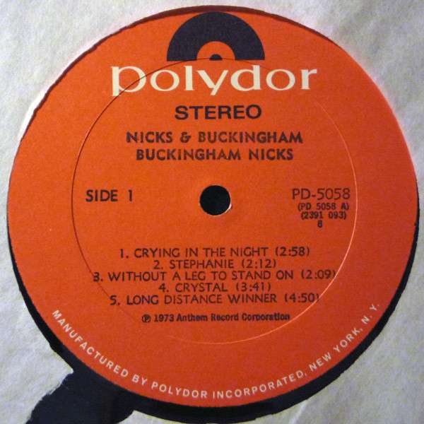 Buckingham Nicks - Nicks & Buckingham