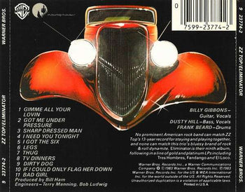 Eliminator - ZZ Top [CD]