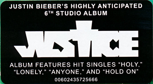 Justice - Bieber, Justin