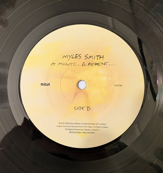 A Minute, A Moment - Smith, Myles