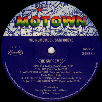 We Remeber Sam Cooke - Supremes