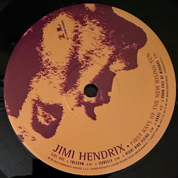 First Rays Of The New Rising Sun - Hendrix, Jimi
