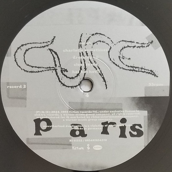 Paris - The Cure [LP]