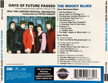 Days Of Future Passed - Moody Blues, The