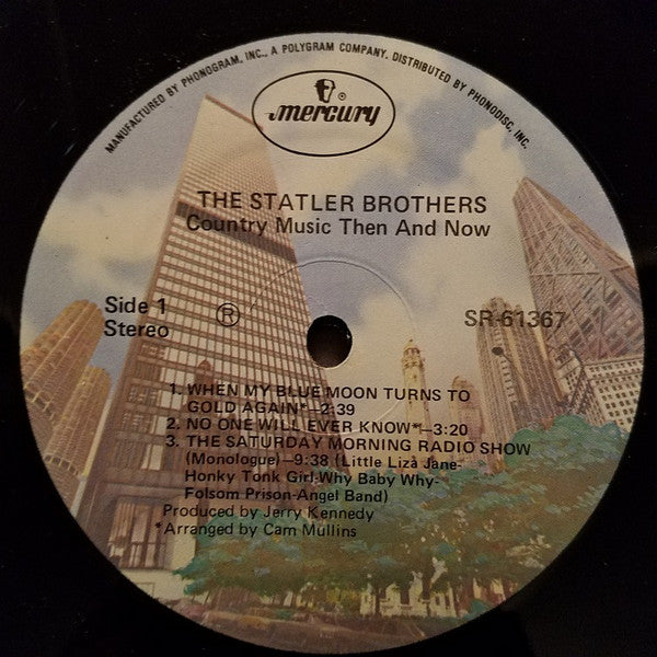 Country Music Then And Now - The Statler Brothers