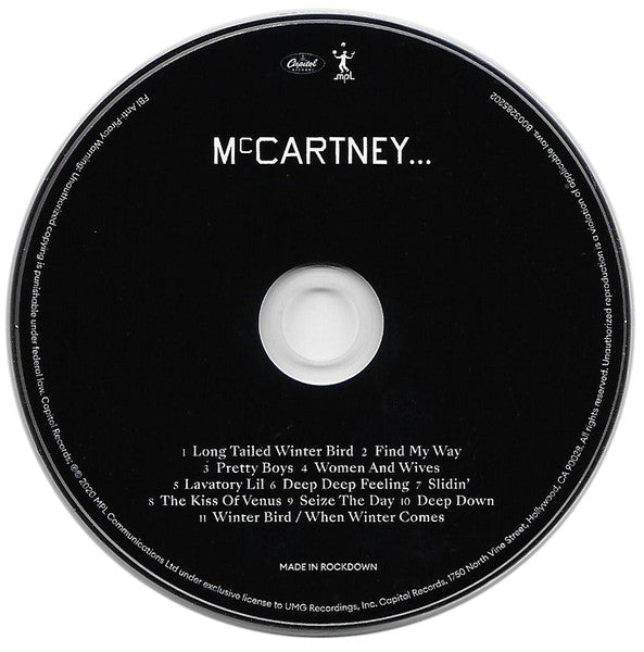 Mccartney Iii - Mccartney, Paul