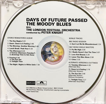Days Of Future Passed - Moody Blues, The