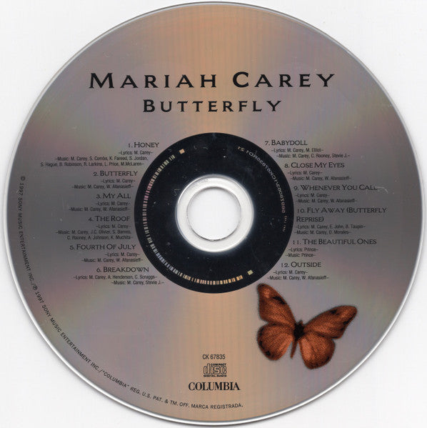 Butterfly - Carey, Mariah