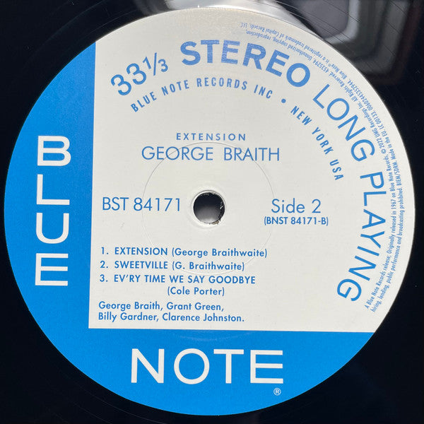 Extension - Braith, George
