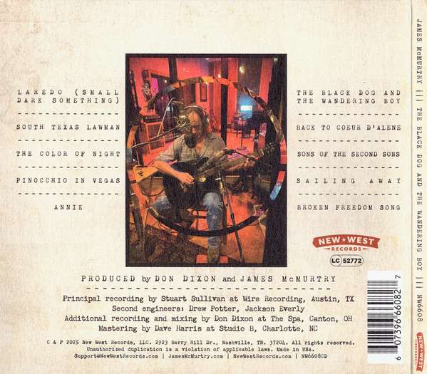 The Black Dog and The Wandering Boy - James McMurtry [CD]