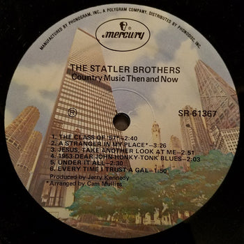 Country Music Then And Now - The Statler Brothers