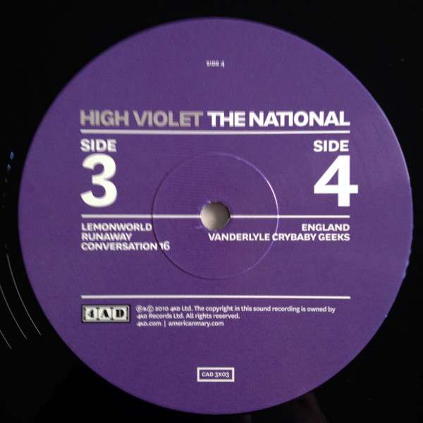 High Violet - National
