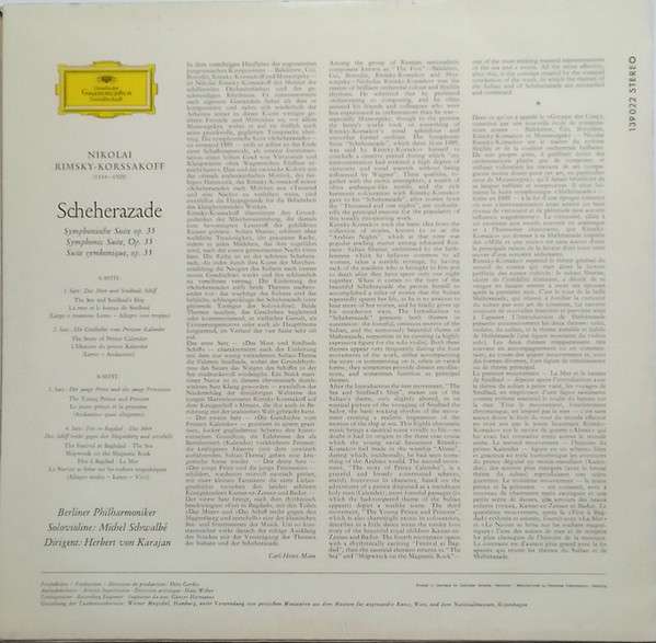 Berliner Philharmoniker, Scheherazade - Korsakov, Nikolai Rimsky