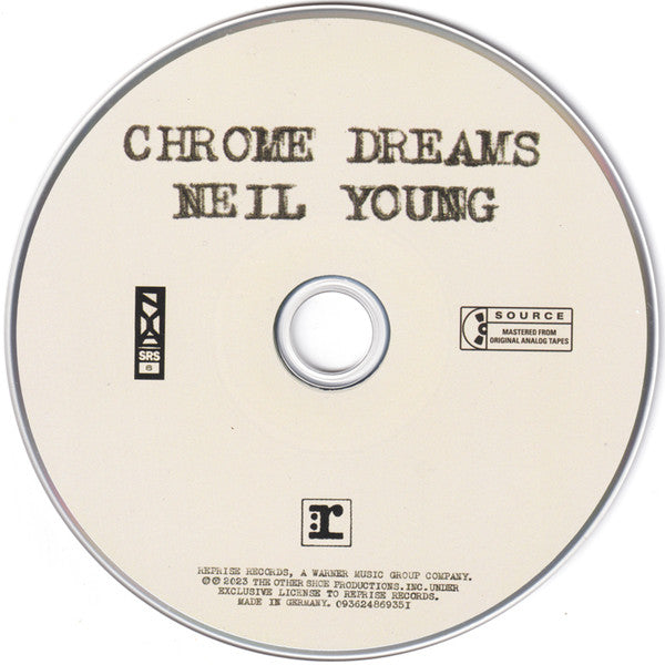 Chrome Dreams - Young, Neil