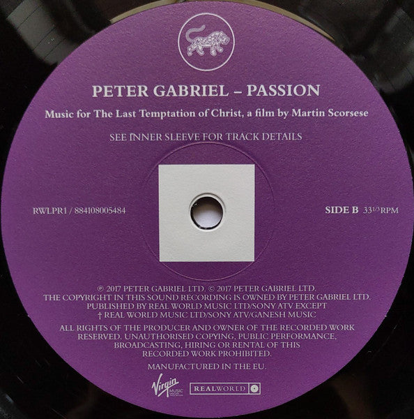 Passion: Music For The Last Temptation Of Christ - Gabriel, Peter