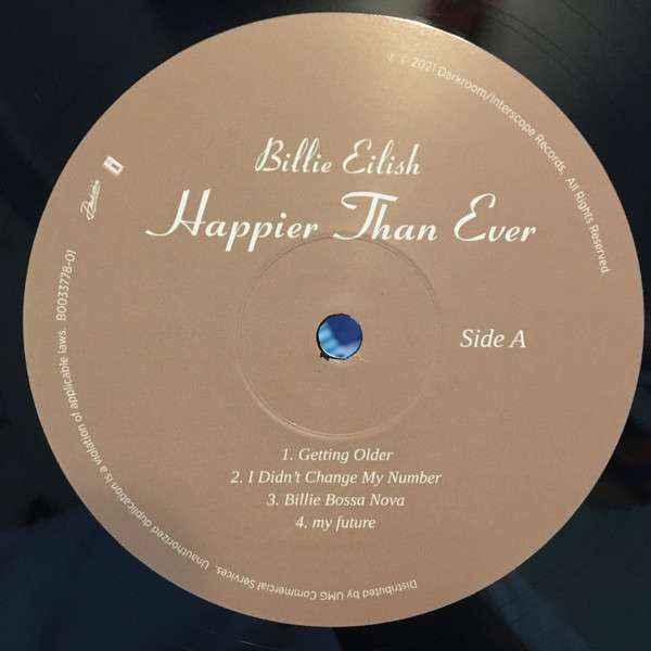 Happier Than Ever - Eilish, Billie