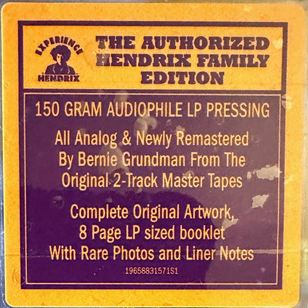 First Rays Of The New Rising Sun - Hendrix, Jimi