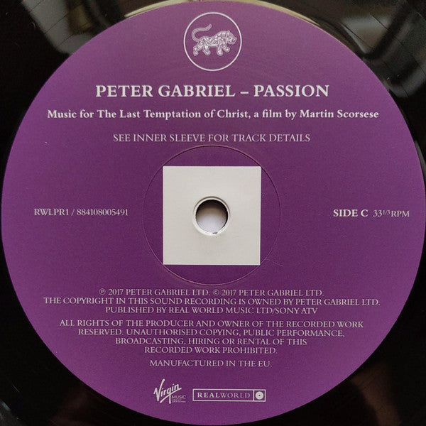 Passion: Music For The Last Temptation Of Christ - Gabriel, Peter