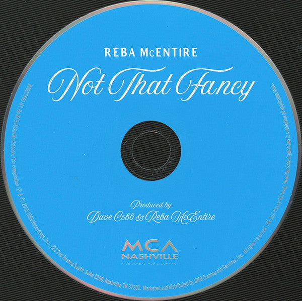 Not That Fancy - Mcentire, Reba