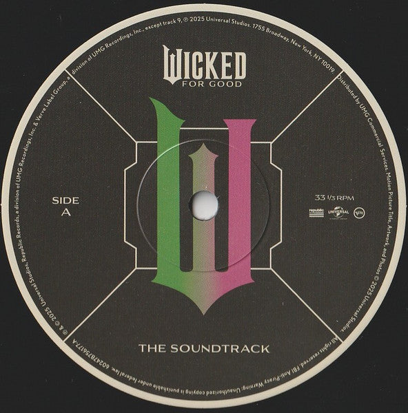 Wicked: For Good The Soundtrack (Original Soundtra - Various