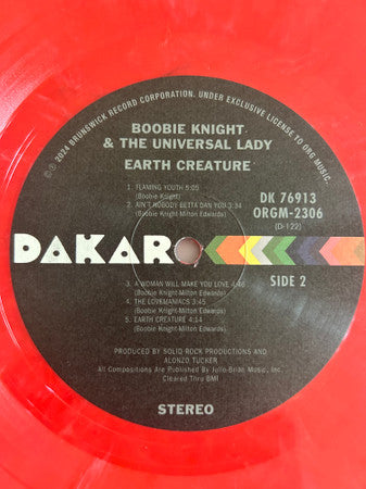 Earth Creature - Knight, Boobie & the Universal Lady