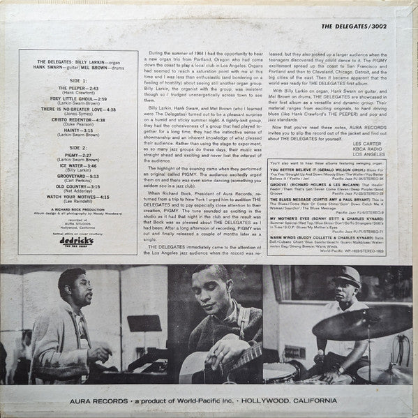 Billy Larkin & The Delegates - Larkin, Billy And The Delegates
