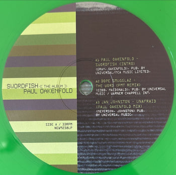Swordfish: The Album - Oakenfold, Paul