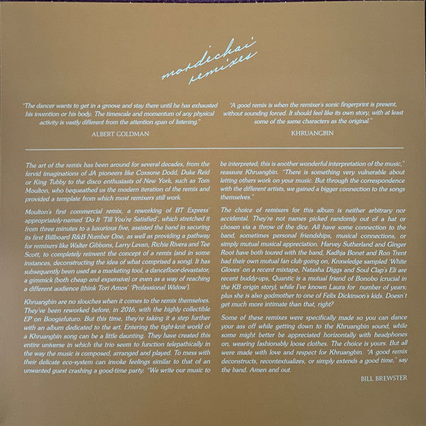 Mordechai Remixes - Khruangbin