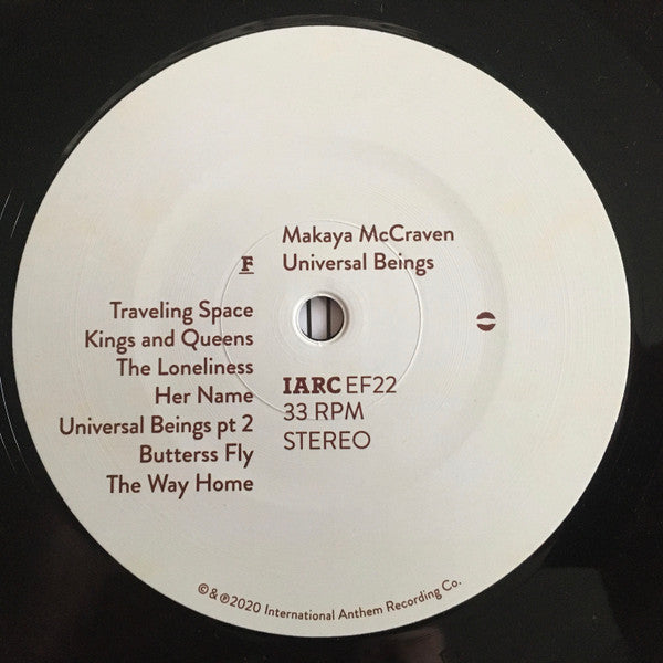 Universal Beings E&F Sides - Mccraven, Makaya