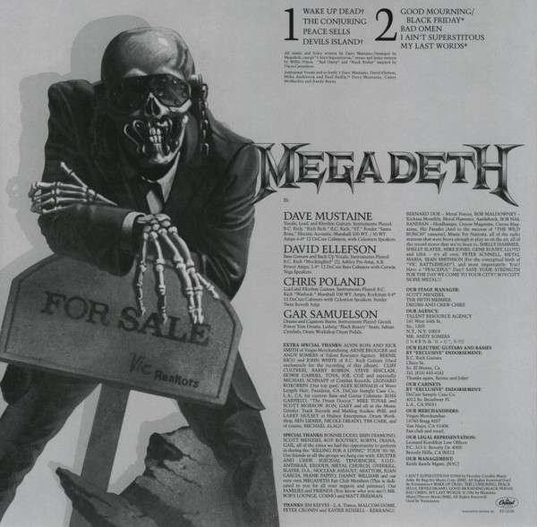 Peace Sells... But Who's Buying? - Megadeth