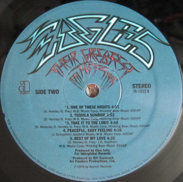 Their Geatest Hits Volumes 1 & 2 - Eagles