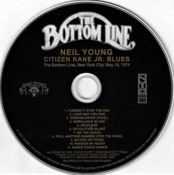 Citizen Kane Jr. Blues 1974 (Live At The Bottom Li - Young, Neil