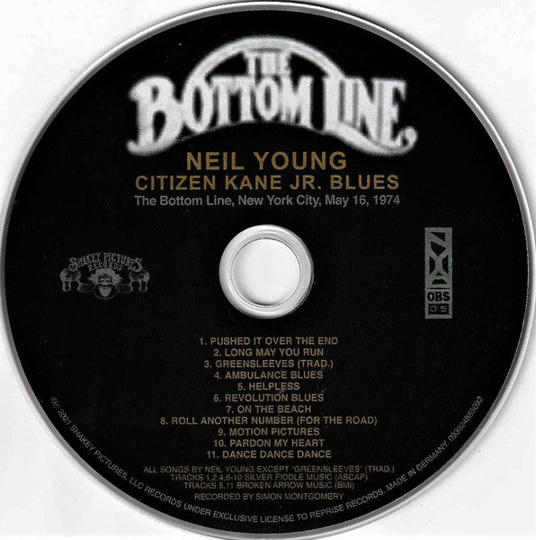Citizen Kane Jr. Blues 1974 (Live At The Bottom Li - Young, Neil