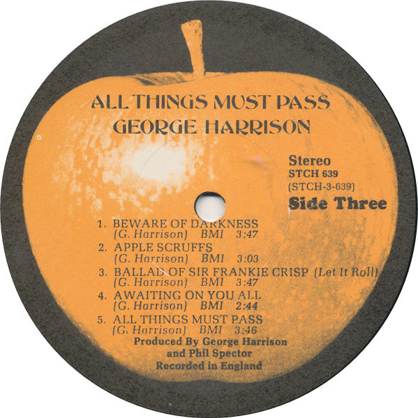 All Things Must Pass - Harrison, George