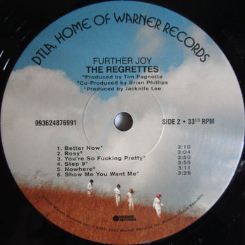 Further Joy - Regrettes